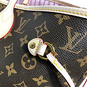 LV Neverfull shopping bag M50366 Monogram with pink - 5