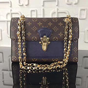 Louis Vuitton Monogram canvas chain blue bag VICTOIRE handbag M41731 - 1