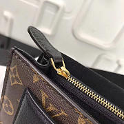 Louis Vuitton Monogram canvas chain black bag VICTOIRE handbag M41731 - 4