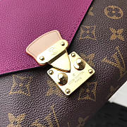 L V Pallas chain shoulder Grape purple bag M41200 - LV - 6