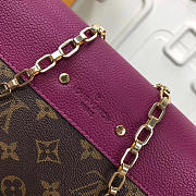 L V Pallas chain shoulder Grape purple bag M41200 - LV - 5