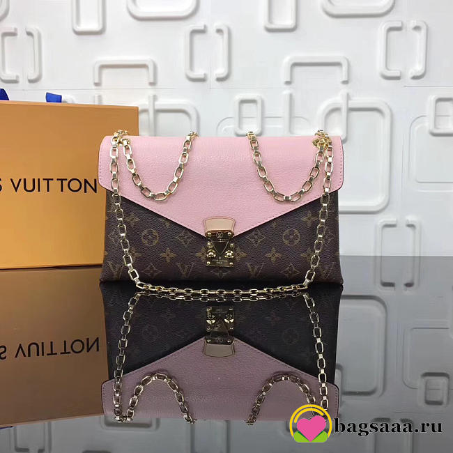 L V Pallas chain shoulder Pink bag M41200  - 1