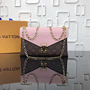 L V Pallas chain shoulder Pink bag M41200  - 1