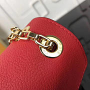 Lious Vuitton Pallas chain shoulder Red bag M41200 - 5