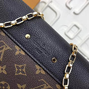 Lious Vuitton Pallas chain shoulder black bag M41200 - 4