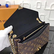 Lious Vuitton Pallas chain shoulder black bag M41200 - 3