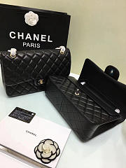 Chanel Jumbo Black Bag With Silver or gold Hardware 30cm - 6