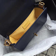 Chanel Boy Bag with Royal Blue 25cm - 3