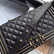 Chanel Boy Bag with Black 25cm - 2