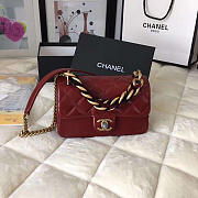 Chanel Flap purplish red Bag Cosmopolite flaobag 9186590 - 4