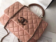 Chanel Coco Handle Bag Pink - 1