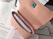 Chanel Coco Handle Bag Pink - 5