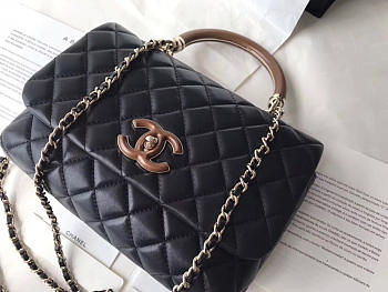 Chanel Coco Handle Bag Black