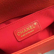 Chanel Boy Bag Red 25cm - 6