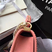 Chanel Boy Bag Pink 25cm - 6