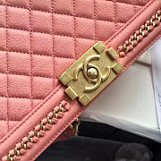 Chanel Boy Bag Pink 25cm - 2