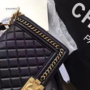Chanel Boy Bag Black 25cm - 6