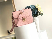 Louis Vuitton Cowskin Pochette Metis Bag with Pink M41485 monogram empreinte - 5