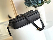 Louis Vuitton Cowskin Pochette Metis Bag with Black monogram empreinte M41487 - 25 x 19 x 7cm - 5