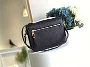 Louis Vuitton Cowskin Pochette Metis Bag with Black monogram empreinte M41487 - 25 x 19 x 7cm - 3