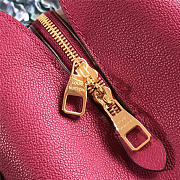 Louis Vuitton Montaigne Medium Bag with Rose Red M41046 - 3