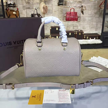 Louis Vuitton SPEEDY Bag with white 30cm