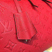 Louis Vuitton SPEEDY Bag with Red 30cm - 6