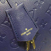Louis Vuitton SPEEDY Bag with Navy Blue 30cm - 6