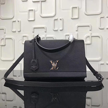 Louis Vuitton Lockme Black Bag M50250
