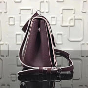 Louis Vuitton Lockme Burgundy Bag M50250 - 6