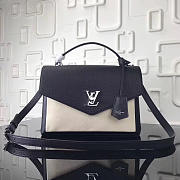 Louis Vuitton Lockme Black and White Bag M54878 - 1