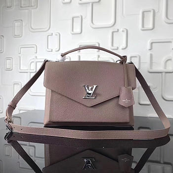 Louis Vuitton Lockme Light Brown Bag M54878
