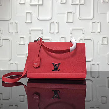 Louis Vuitton Lockme Red Bag M50250
