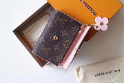 Louis Vuitton Original Emilie Pink Wallet  - 3