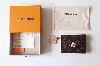 Louis Vuitton Original Emilie Rose Red Wallet 