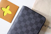 Louis Vuitton ZIPPY ORGANIZER Monogram Black Wallet M60002A - 3