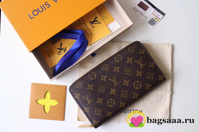 Louis Vuitton ZIPPY ORGANIZER Monogram Large Wallet M60002A - 1