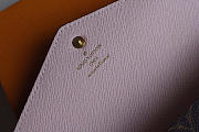 Louis Vuitton Original Monogram Envelope Pink Wallet M62235 - 6