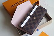Louis Vuitton Original Envelope Pink Wallet M62235 - 5
