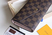 Louis Vuitton Original Envelope Pink Wallet M62235 - 3