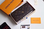 Louis Vuitton Original Monogram Envelope Red Wallet M62235 - 1