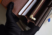 Louis Vuitton Original Monogram Envelope Brown Wallet M62235 - 5