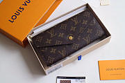 Louis Vuitton Original Monogram Envelope Brown Wallet M62235 - 3