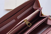 Louis Vuitton ZIPPY Pink WALLET Monogram Empreinte Leather - 5