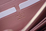 Louis Vuitton ZIPPY Pink WALLET Monogram Empreinte Leather - 6