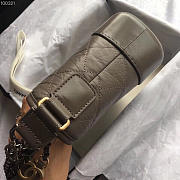 Chanel Gabrielle small hobo bag Dark grey 20cm - 3