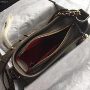 Chanel Gabrielle small hobo bag Dark grey 20cm - 5