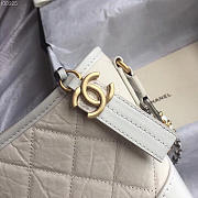 Chanel Gabrielle small hobo bag White 20cm - 6