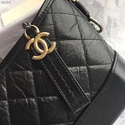 Chanel Gabrielle small hobo bag Black 20cm - 5