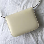Celine Classic White Bag in Box Calfskin Smooth Leather  - 3
